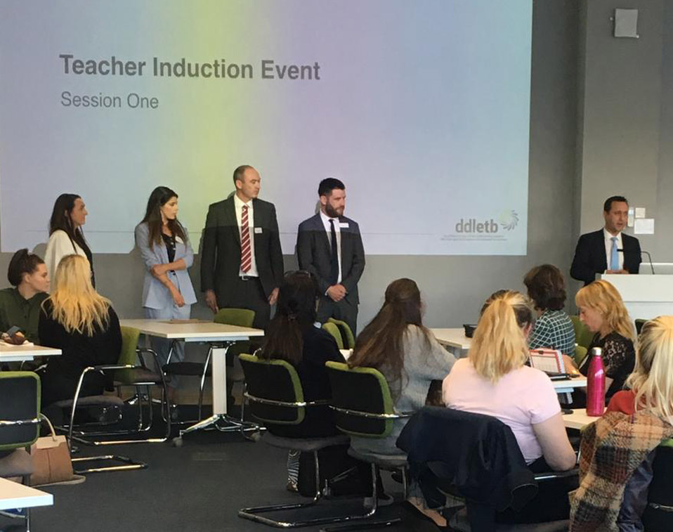 Adrian-P-Flynn-Addresses-Teacher-Induction-Event-At-DDLETB