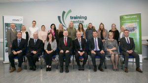 Applegreen Staff With DDLETB CEO Paddy Lavelle And Minister For Education