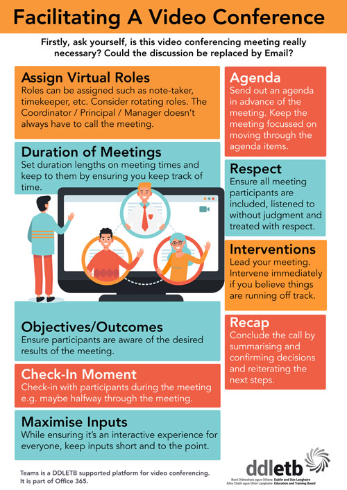 Using TEAMS - Facilitating A Video Conference