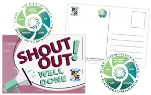 Ethos In DDLETB Shout Out Project Postcard