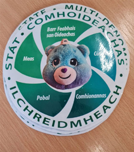 Ethos Jim The Care Bear Badge