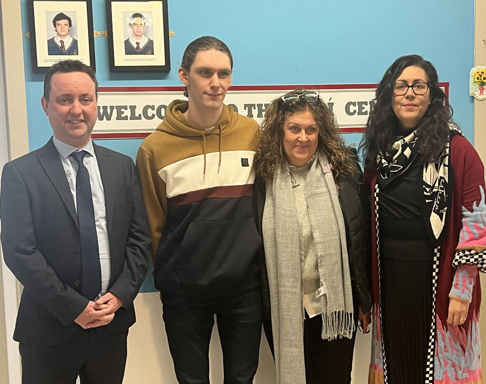DDLETB Our Hero Jack McFadden with Adrian Teacher and Caitriona DDLETB Our Hero Jack McFadden with Adrian Teacher and Caitriona