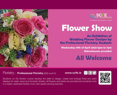 DDLETB Sallynoggin College of Further Education Flower Show