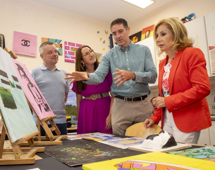 Josepha Madigan Minister of State Dept of Education at Balllydowd