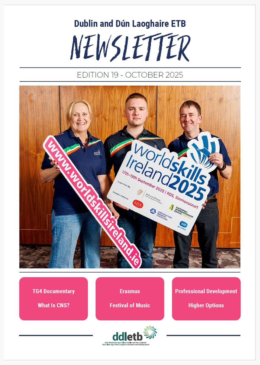 DDLETB Newsletter 19 October