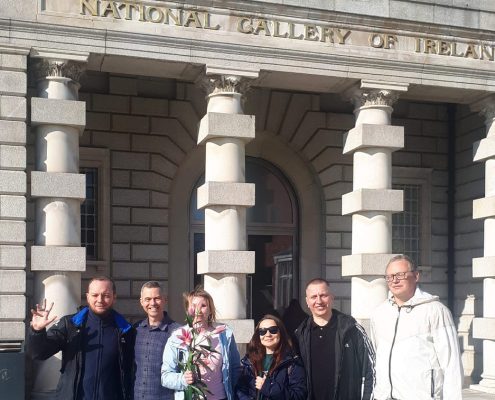 National Gallery Ireland Visit DDLETB Blind Students